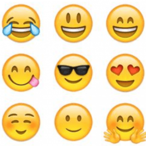 Emoji collage