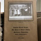 Cover of an annual report of The Gables 1921-1922