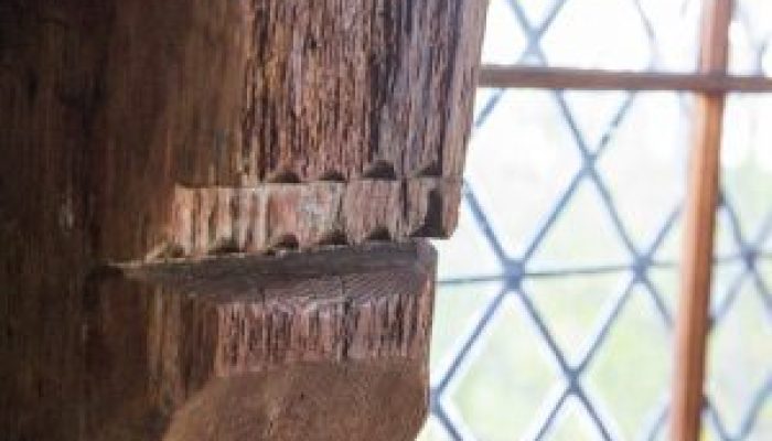 Wooden Posts and Window | 17th Century Saturdays