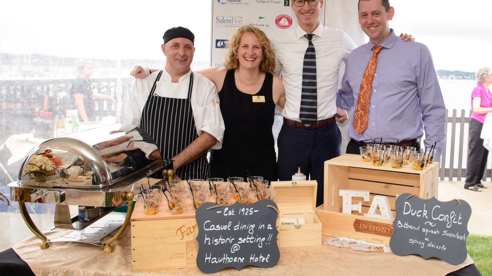 Photo of the Hawthorne Hotel Sample Table | Taste of the Gables