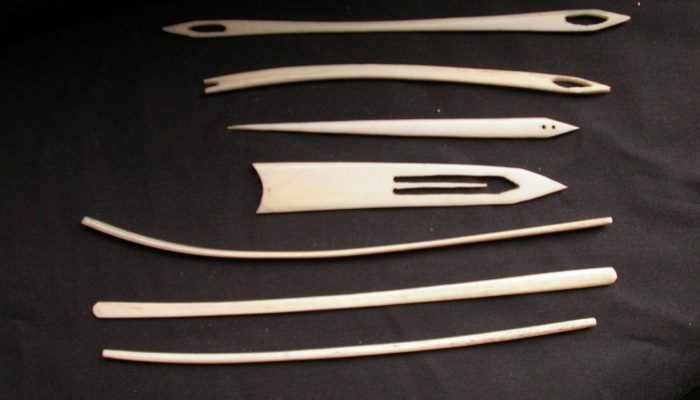 Antique sewing needles
