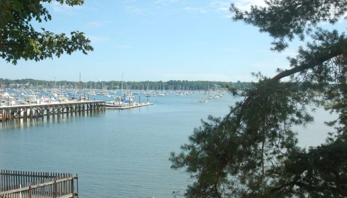 View of Salem Harbor from up high