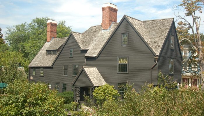 View of the Turner-Ingersoll mansion taken from the Hooper-Hathaway House