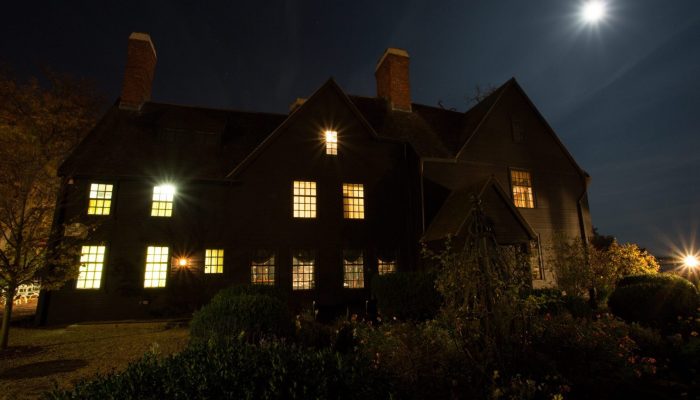 The Gables at night by Jared Charney