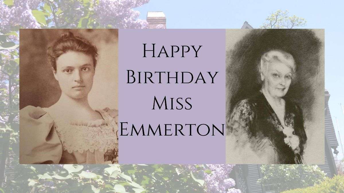 Happy Birthday Miss Emmerton Happy Birthday Miss Emmerton with two photos