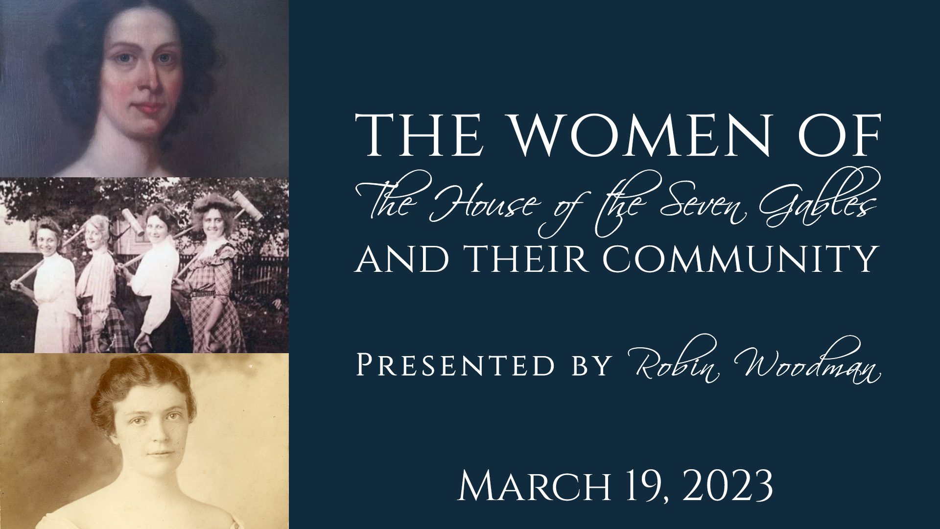 The Women of The House of the Seven Gables and their Community
