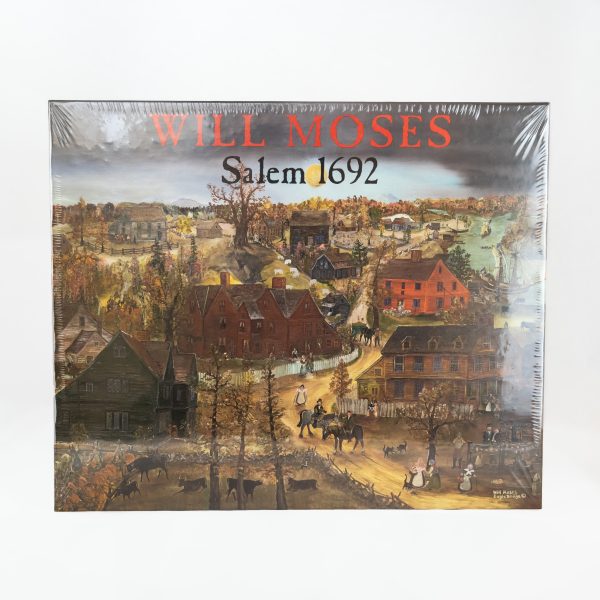 The front view of the box for the Salem 1692 puzzle made by Will Moses.