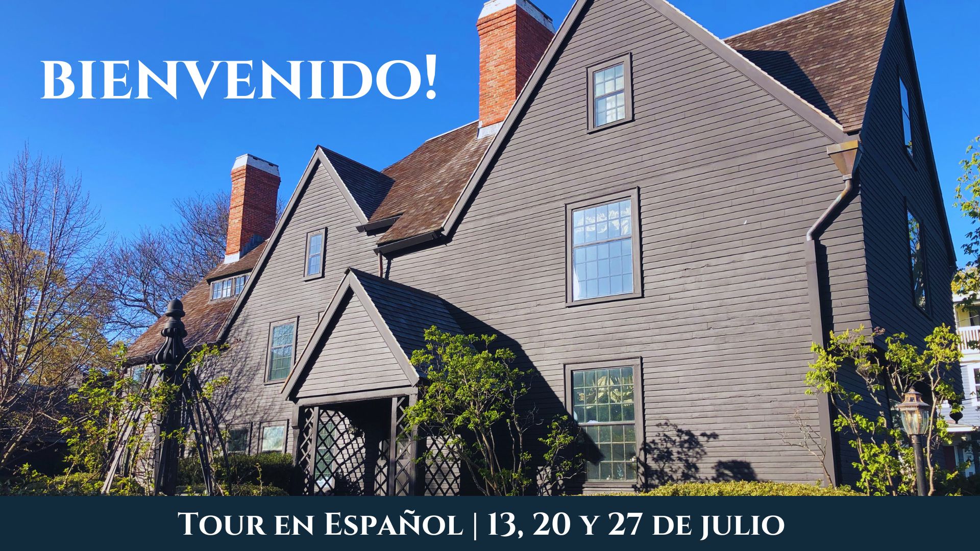 Exterior of The House of the Seven Gables.